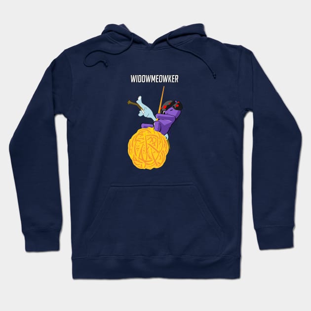 Widowmeowker Wrecking Ball - Katsuwatch Hoodie by dillongoo